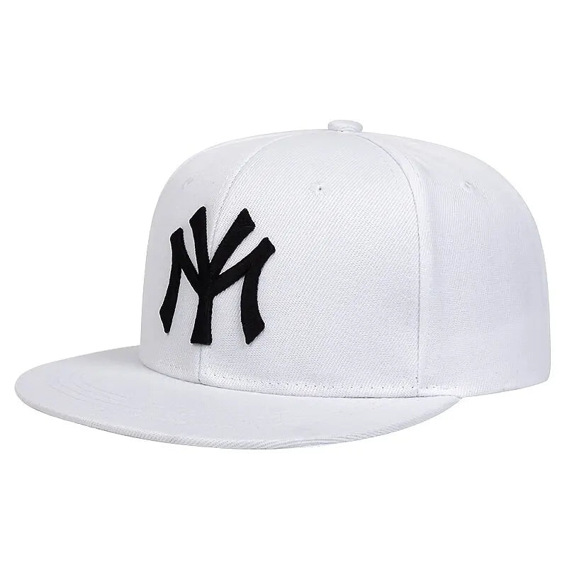 Unisex Letter Embroidery Hip-Hop Hats Outdoor Adjustable Casual Baseball Caps Sunscreen Hat